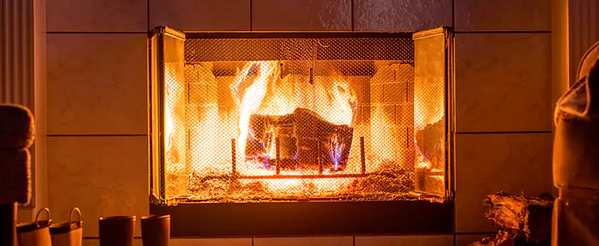 Mendota Hearth Landscape Fireplace Installation in Helena, Alabama