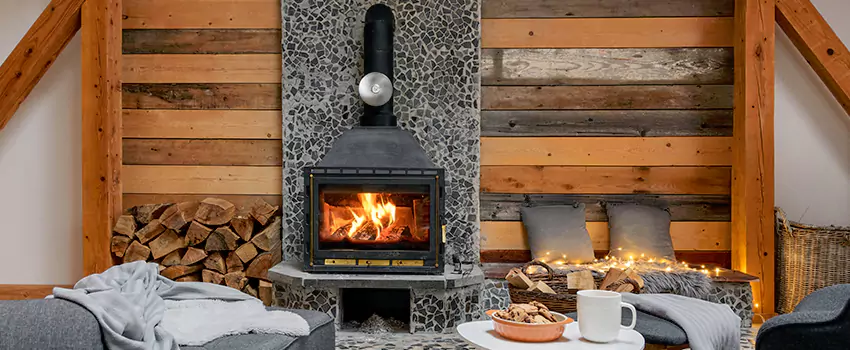Thelin Hearth Products Direct Vent Gas Stove Fireplace Inspection in Helena, Alabama